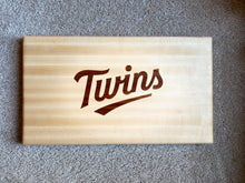 Load image into Gallery viewer, Twins Maple Edge Grain Cutting Board - 19.5”x11.5”x1.25”