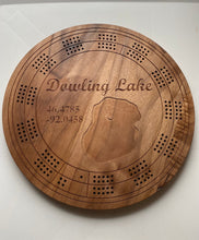 Load image into Gallery viewer, Customizable Cribbage Boards (flat surface - not tiered)