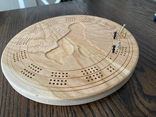 Load image into Gallery viewer, Customizable Cribbage Boards (flat surface - not tiered)