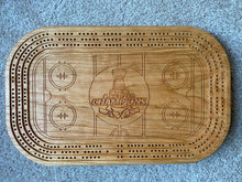 Load image into Gallery viewer, Customized Hockey Rink Cribbage Boards