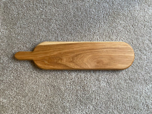 #1 - Small Hickory Charcuterie Board - 15.5" x 3.75"