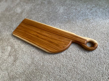 Load image into Gallery viewer, #2 - Hickory Charcuterie Board - Rounded Handle 23&quot; x 7&quot;
