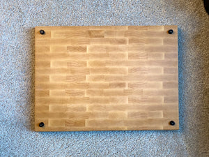 Wild Maple End Grain Cutting Board - 19.75”x14”x1.25”