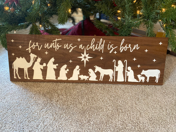 For Unto Us A Child Is Born