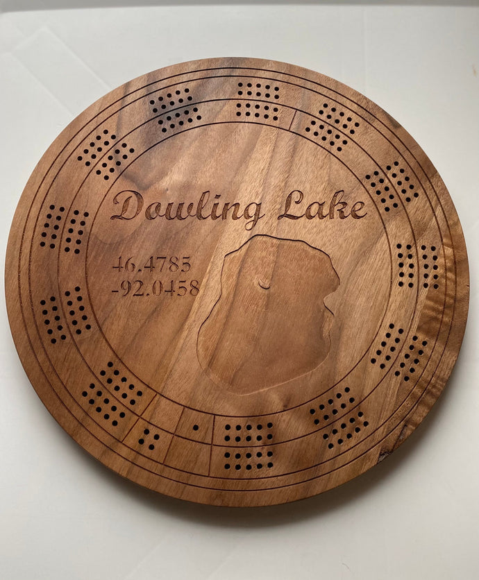 Customizable Cribbage Boards (flat surface - not tiered)