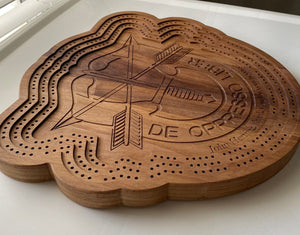 Customizable Tiered-Style Cribbage Boards