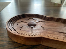 Load image into Gallery viewer, Customizable Tiered-Style Cribbage Boards
