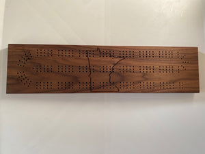 Rectangular Cribbage Board