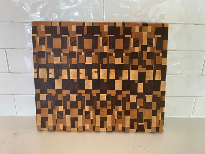 Chaos Endgrain Cutting Board