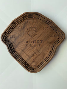 Target Field Cribbage Board