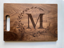 Load image into Gallery viewer, Personalized Charcuterie Board - Black Walnut
