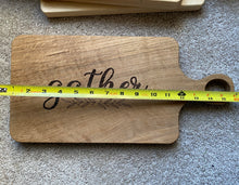 Load image into Gallery viewer, #20 - White Oak “Gather” Charcuterie Board
