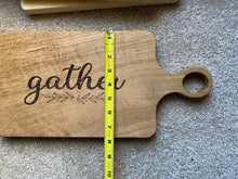 Load image into Gallery viewer, #20 - White Oak “Gather” Charcuterie Board
