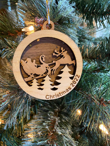 “Santa” Ornament/Gift Tag