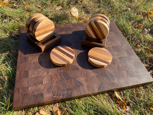 Hardwood Coasters